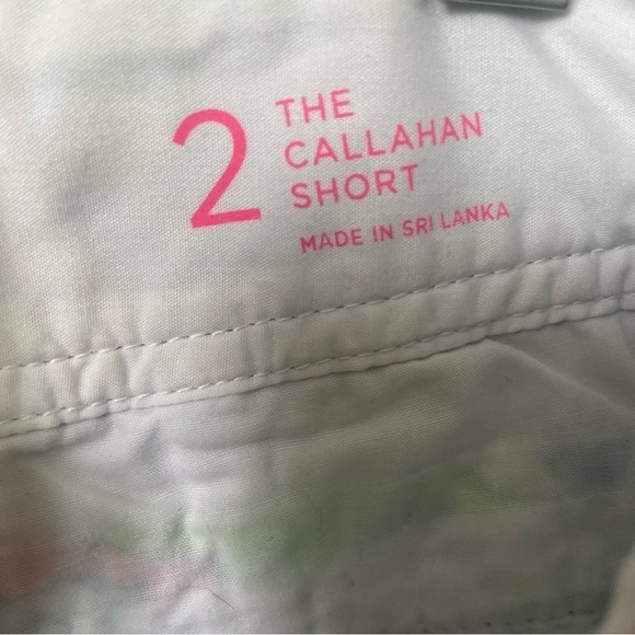 Lilly PULITZER Callahan cotton shorts size 2 - Picture 10 of 10